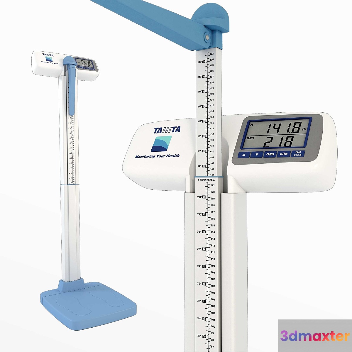 Medical Scales Tanita WB-3000 3D Max