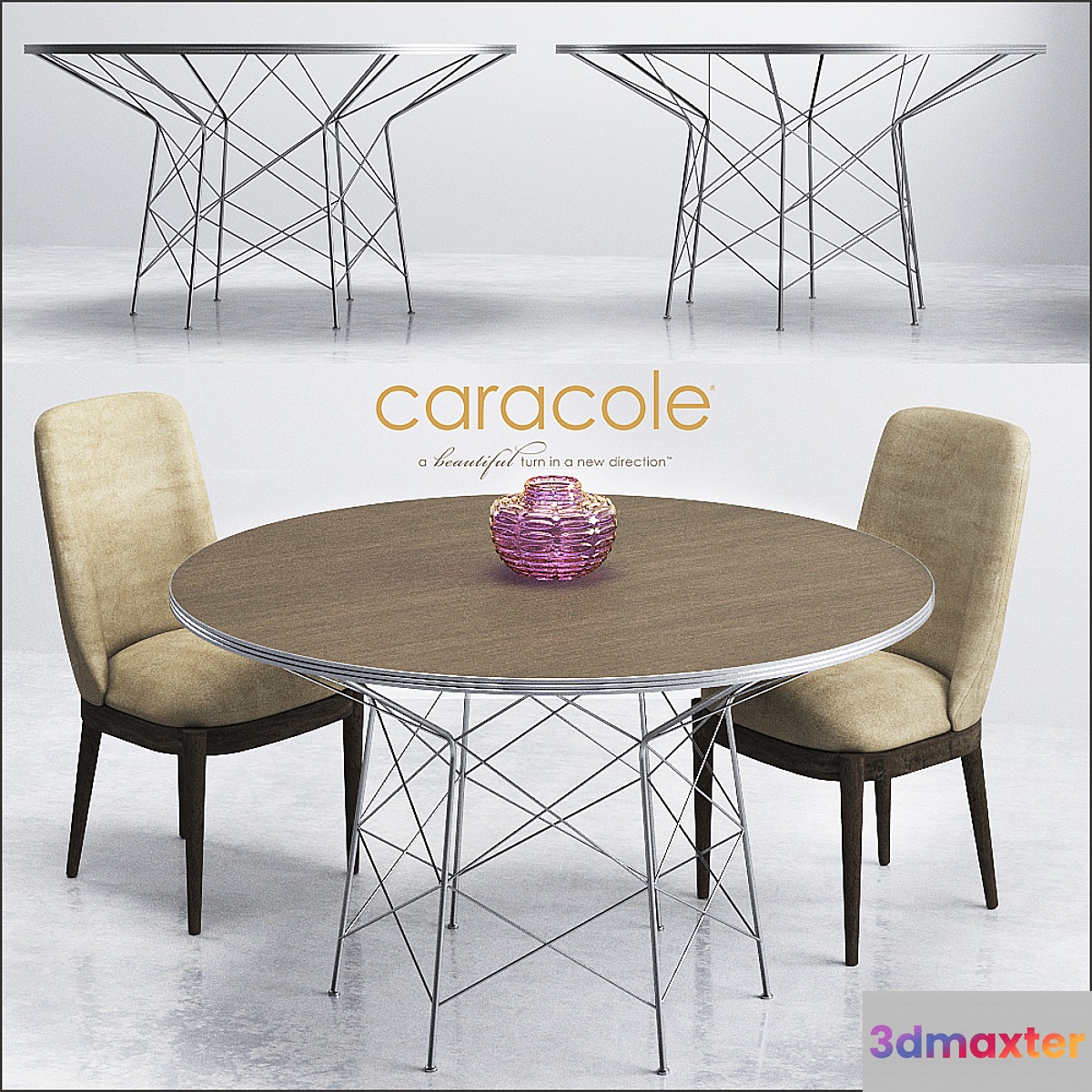 CARACOLE High Rise MET-DINTAB-002