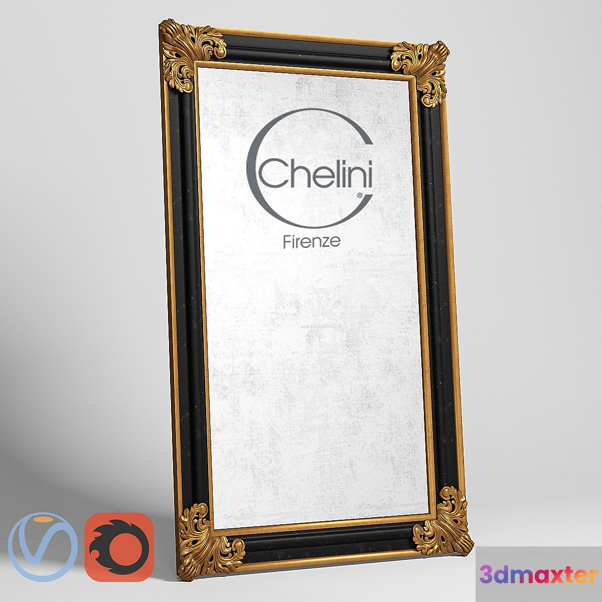 Mirror floor Chelini art. 2101
