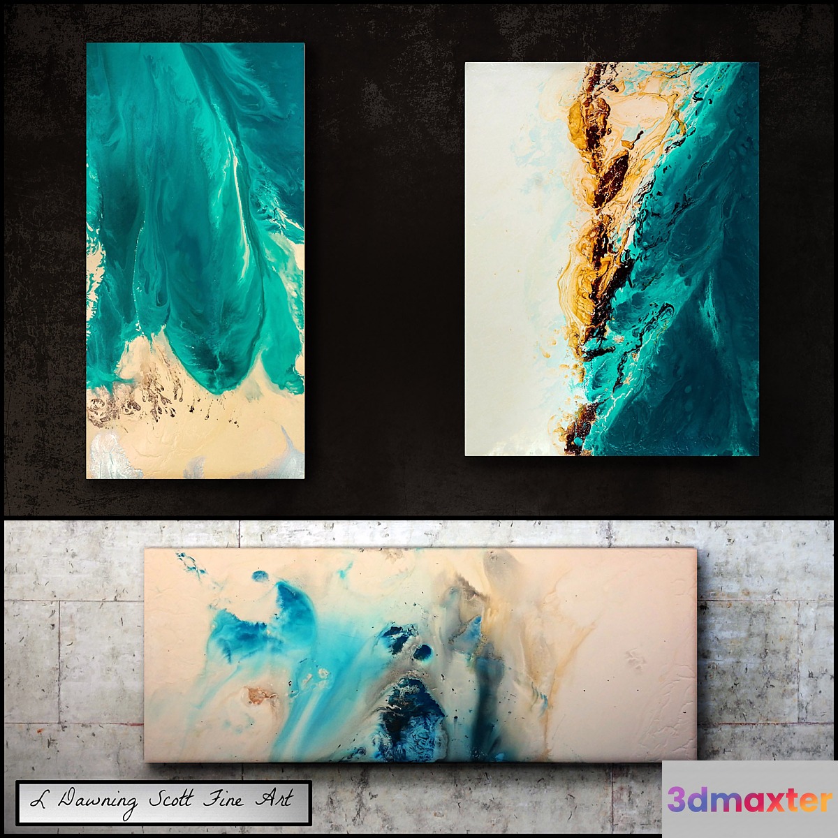 L Dawning Scott Fine Art - set 2 - No.2