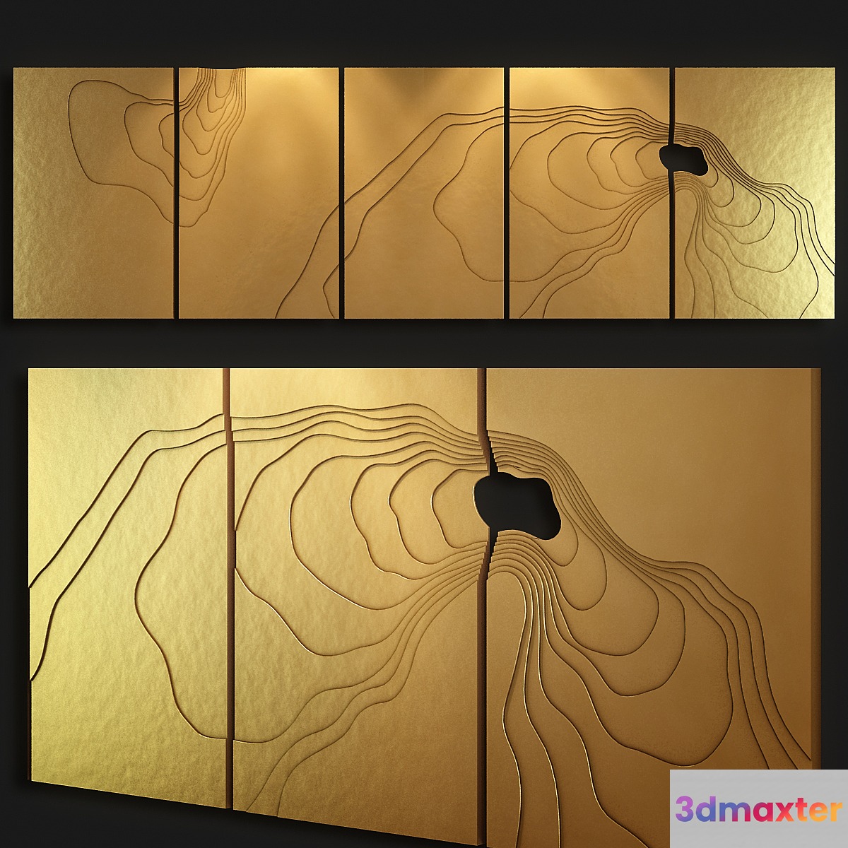 contour 3D Max