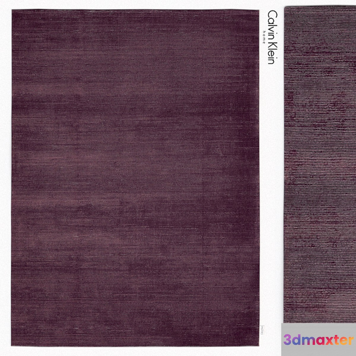 Rug Calvin Klein Home Lunar Amethyst Rug 3D Max