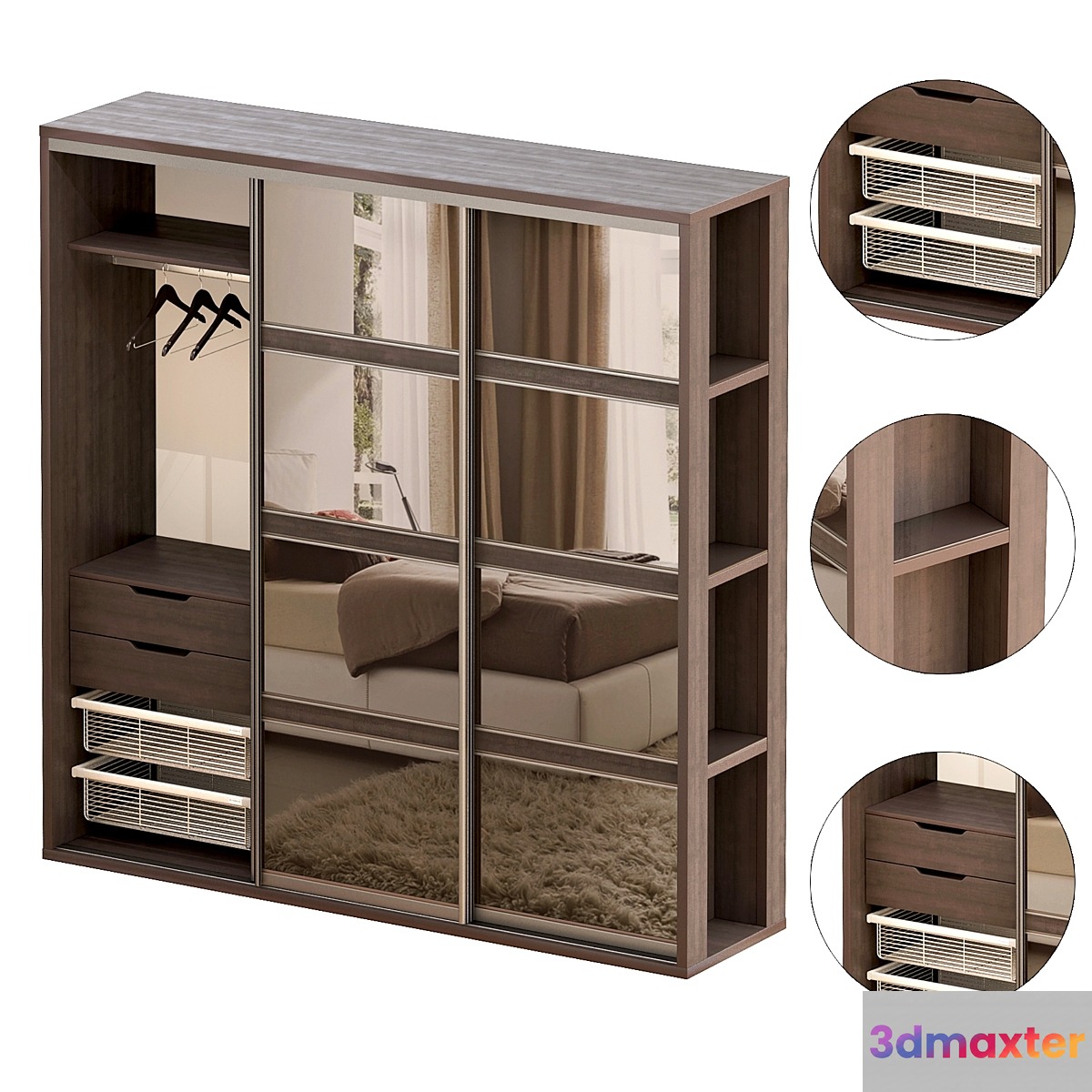 Closet - No.3 3D Max