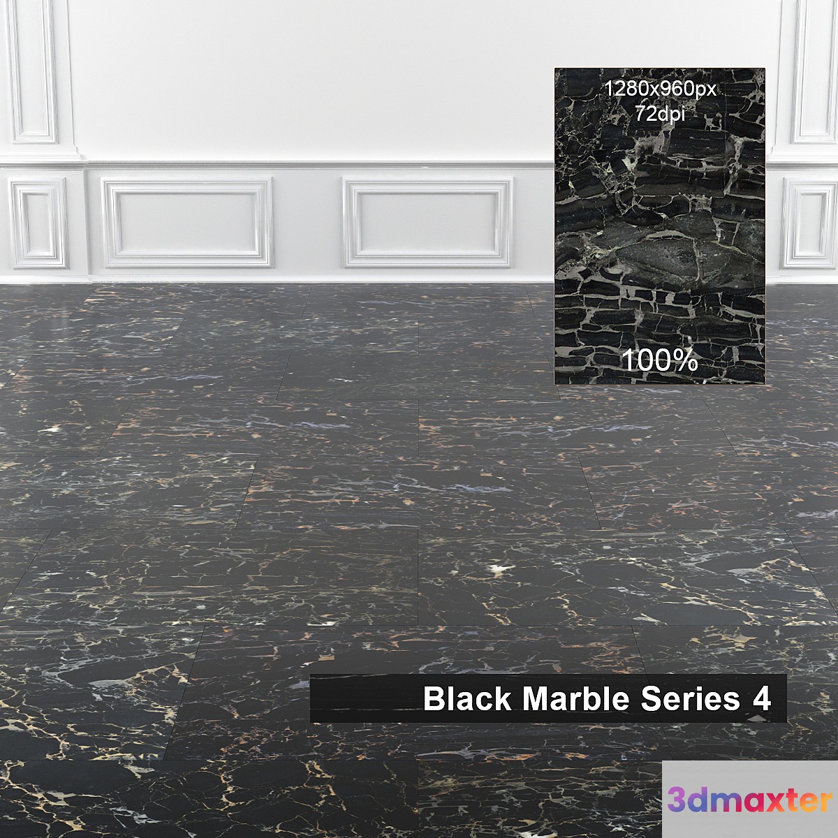 Black Marble Set 4