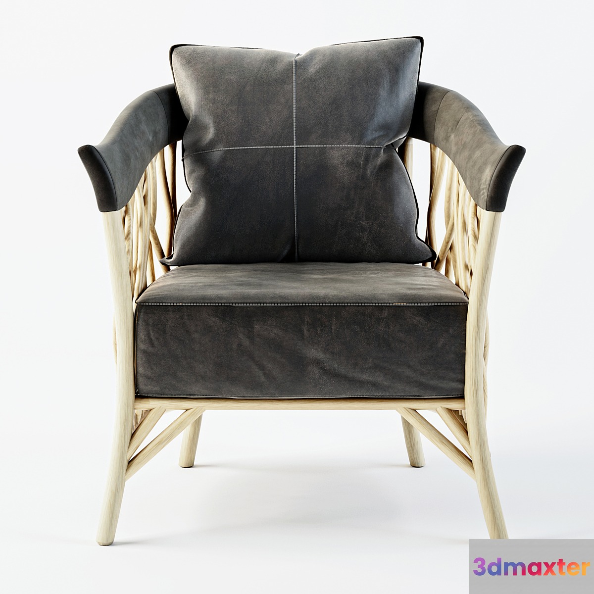 Wicker Lounge Chair - No.3