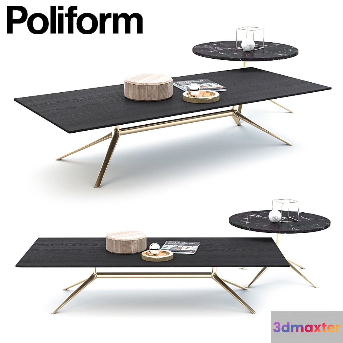 POLIFORM MONDRIAN COFFEE TABLE