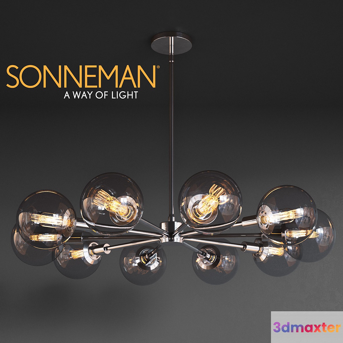 Orb 10-Light Rarial Pendant