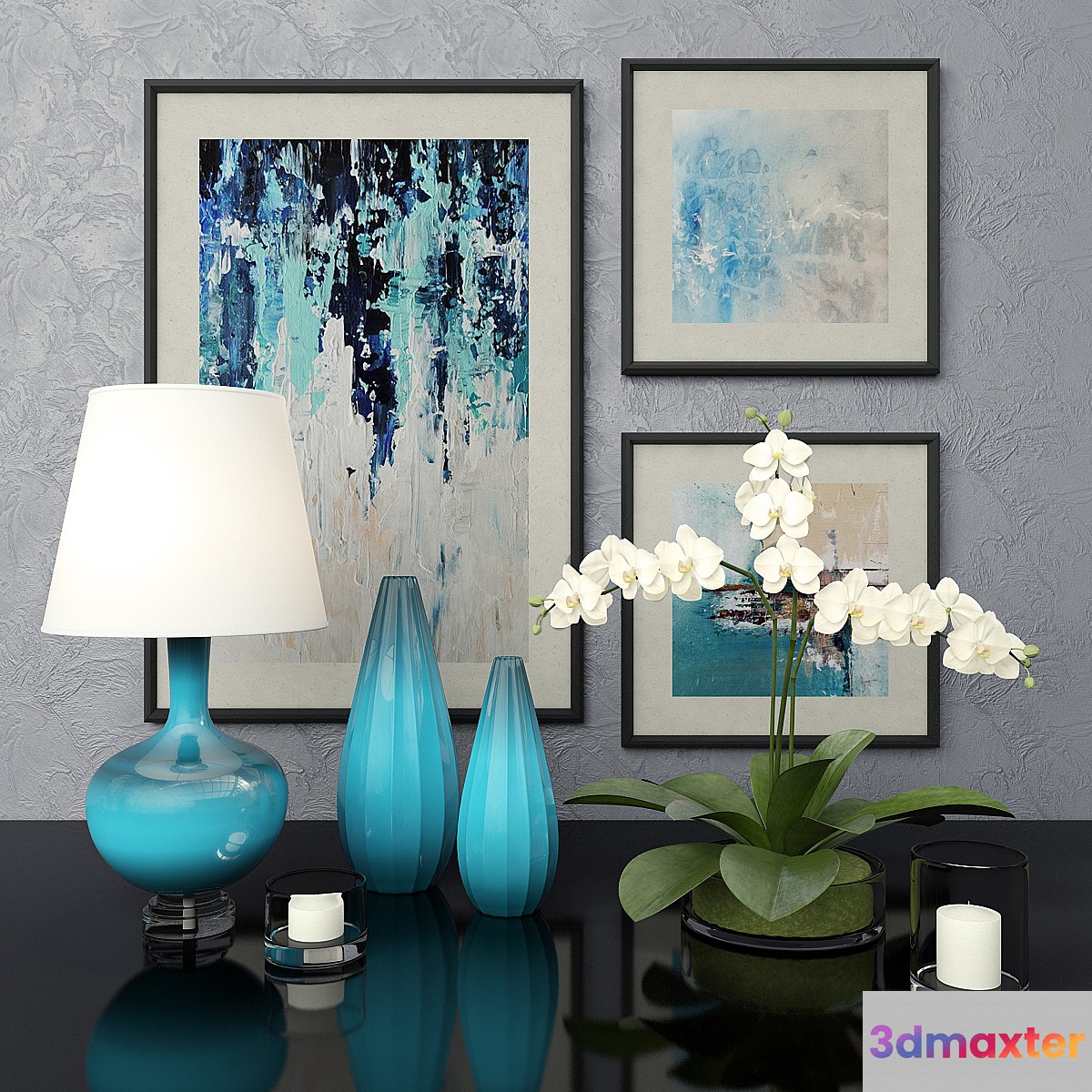 Decorative set of 4