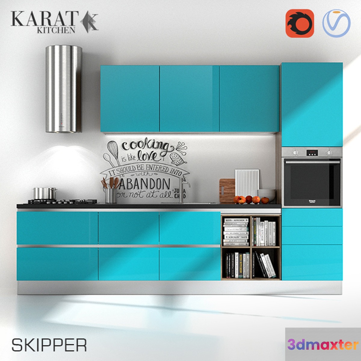 Kitchen Skipper (CYAN) from KaratKitchen