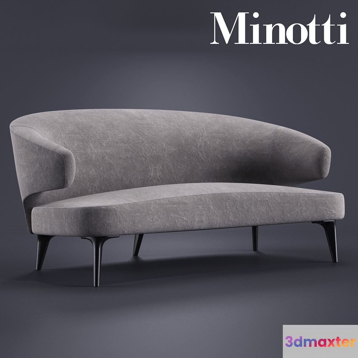 Minotti Aston Sofa 3D Max