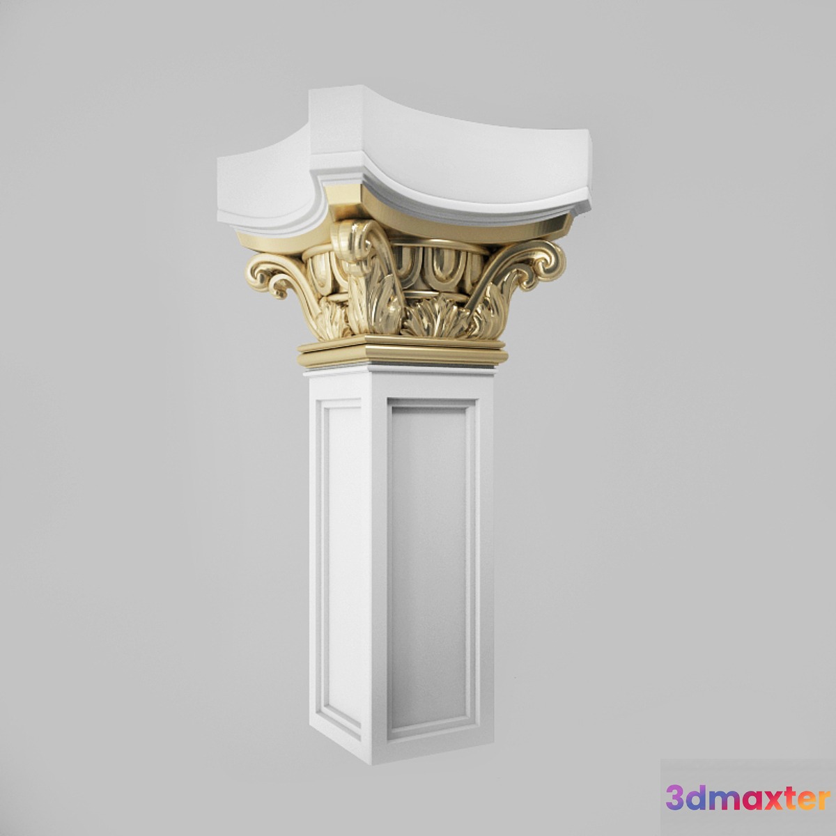 column - No.3 3D Max