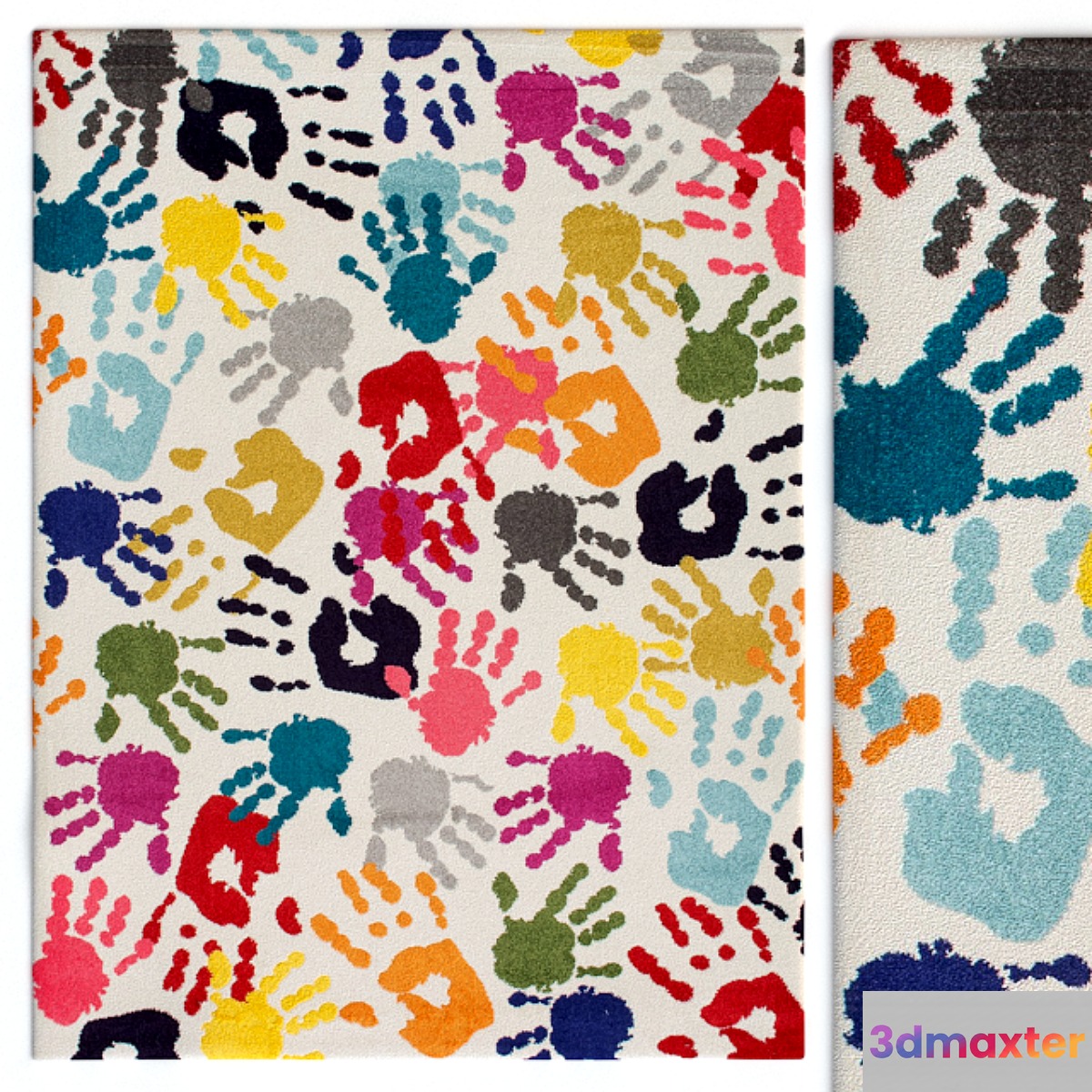 Carpet nuLOOM Pinkie Handprint Rug