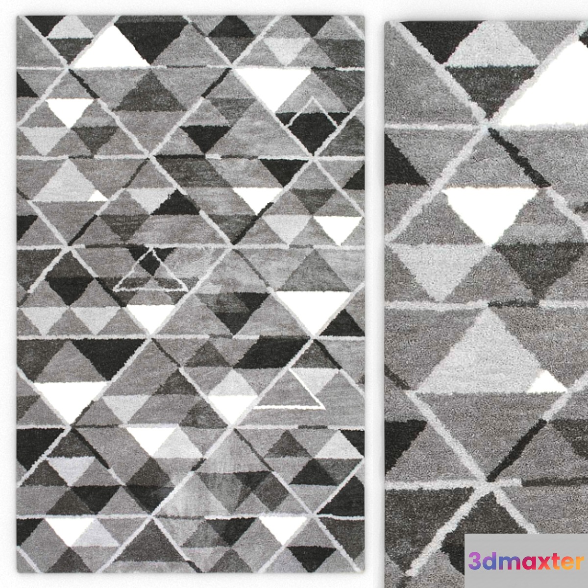 Carpet nuLOOM Hand Tufted Anja Triangle Rug 3D Max