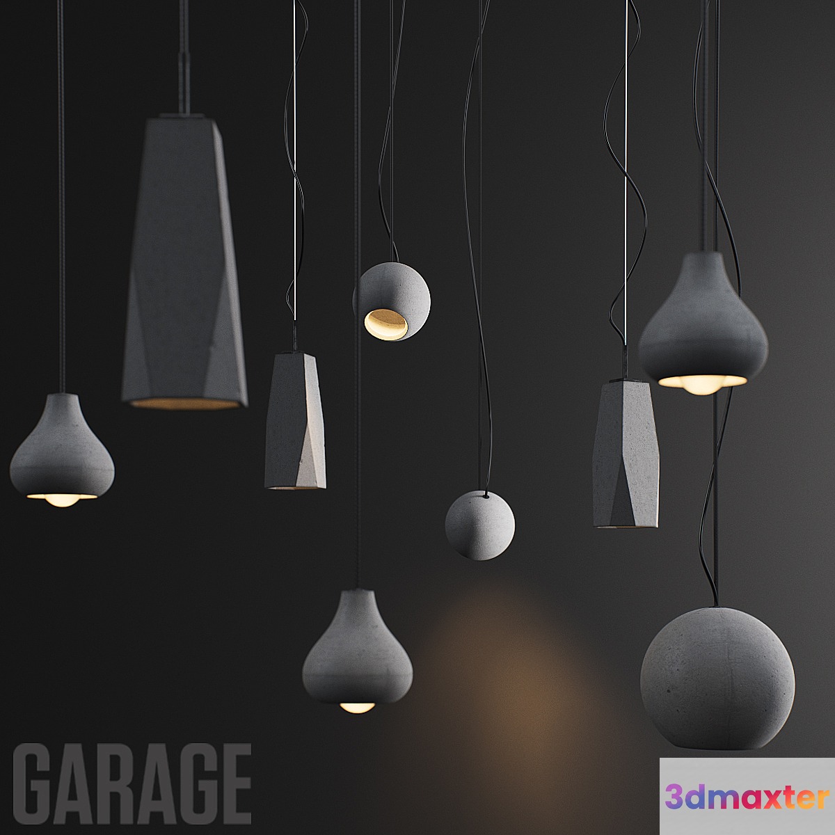 A set of fixtures Garage Factory