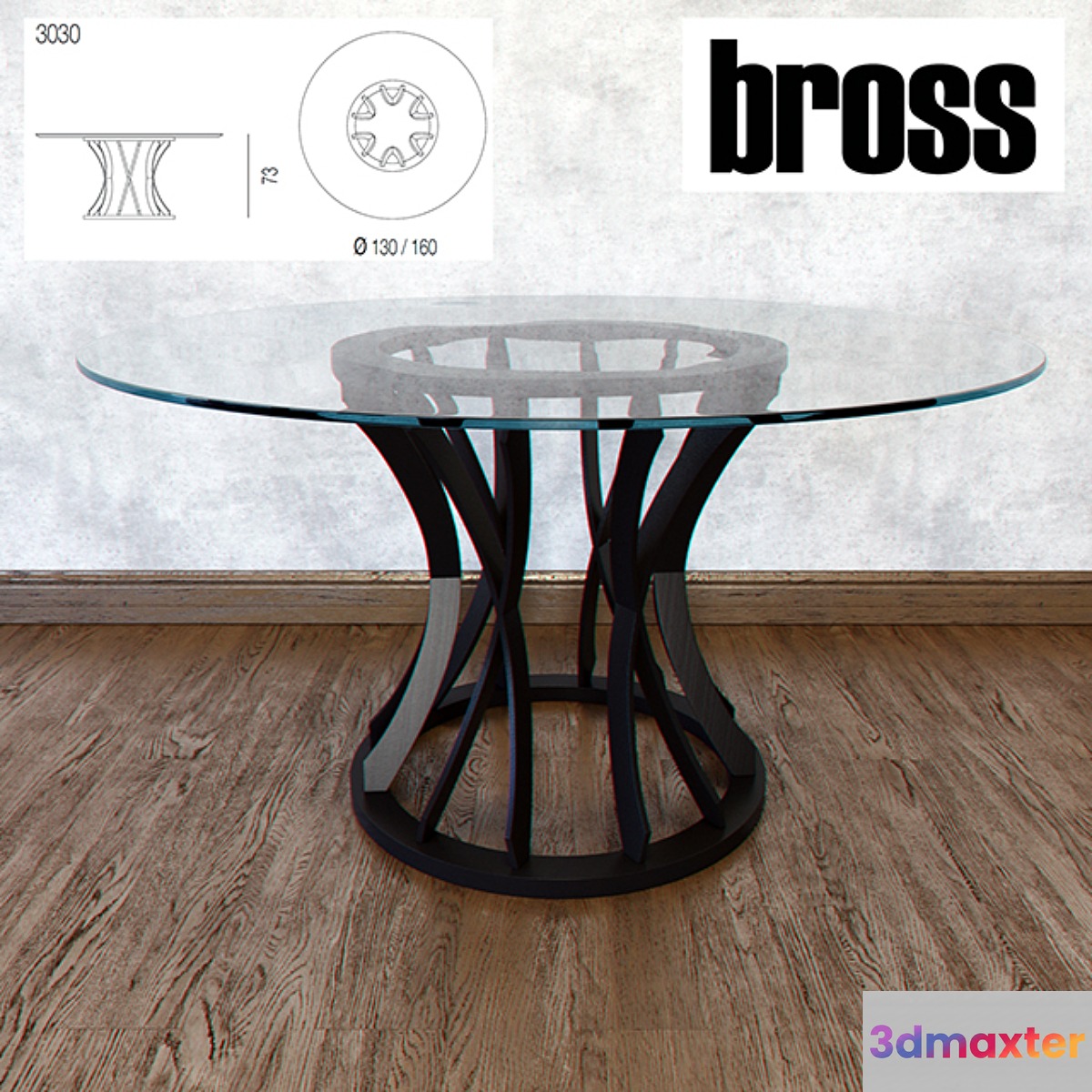 Dorico bross italia 3030 3D Max