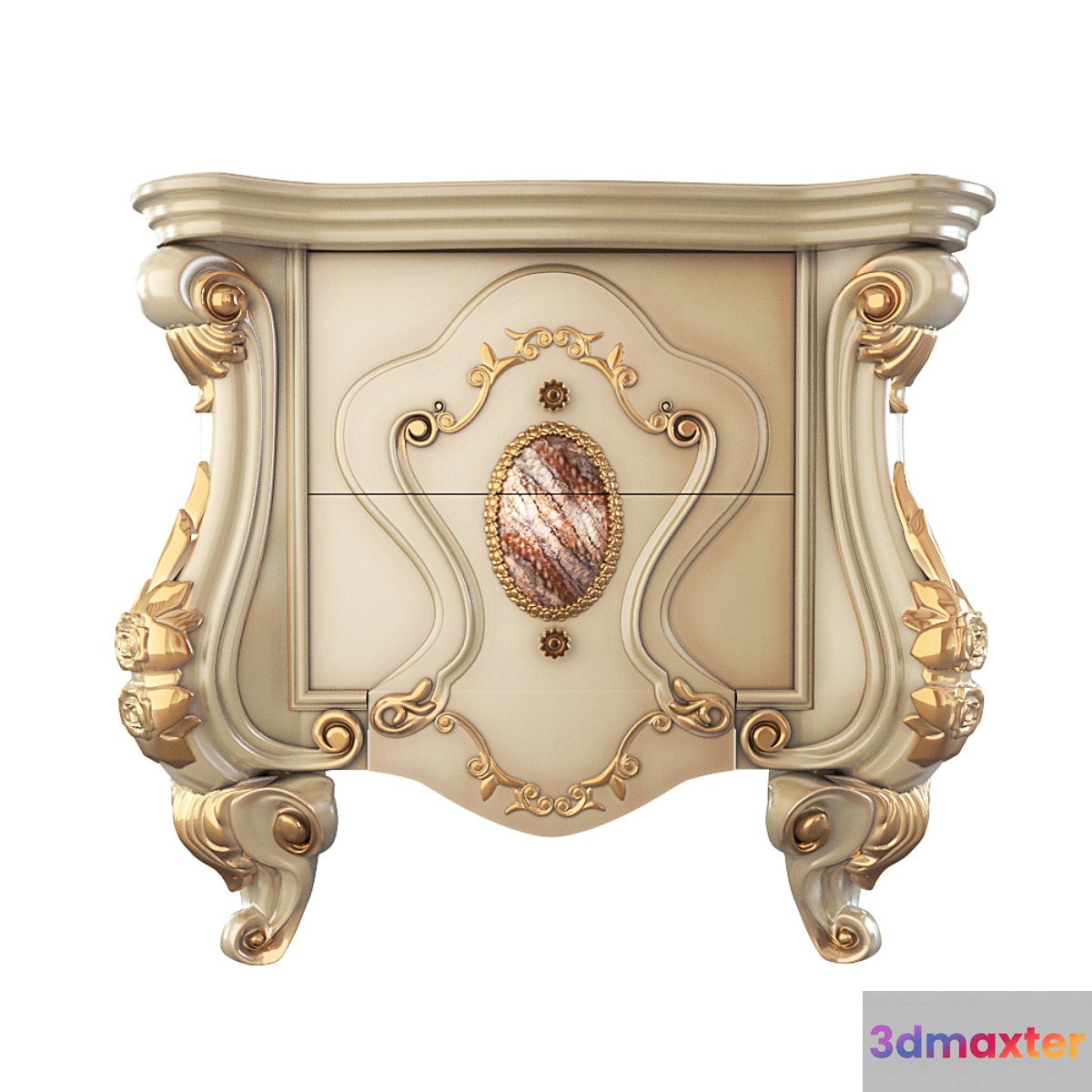 Bedside Rosalie by Bicer Kardesler Mobilya 3D Max