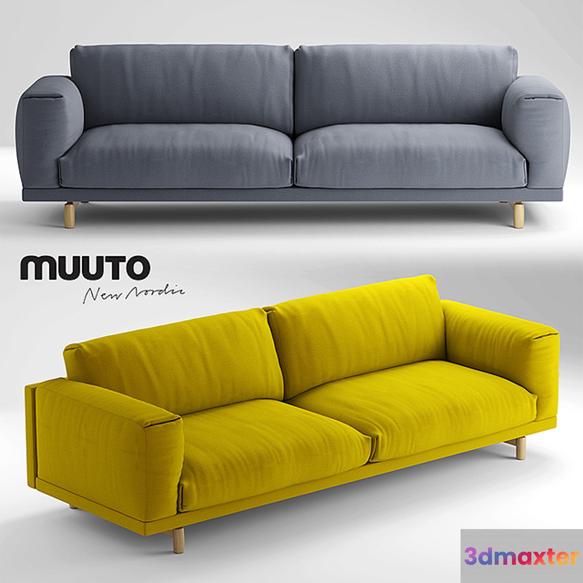 Muuto rest Sofa 3 seater sofa - No.3