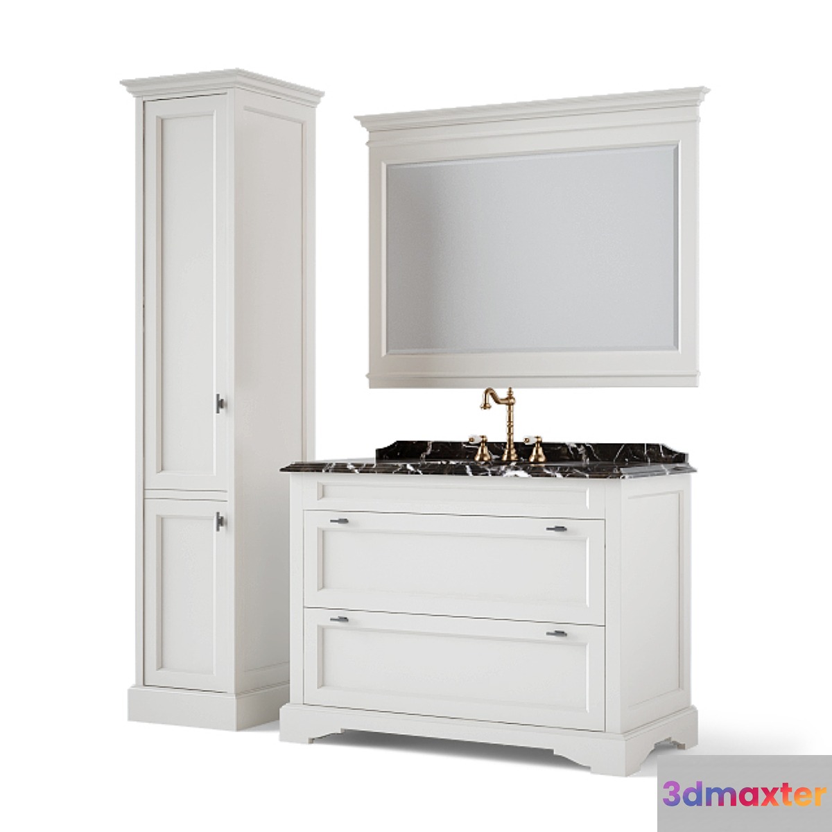 BATHROOM FURNITURE CAPRIGO GREENWICH 3D Max