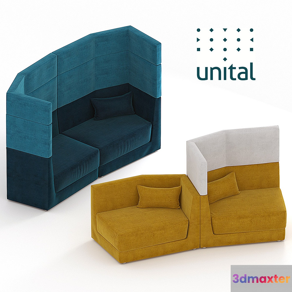 Unital. Element. Sofa 3D Max