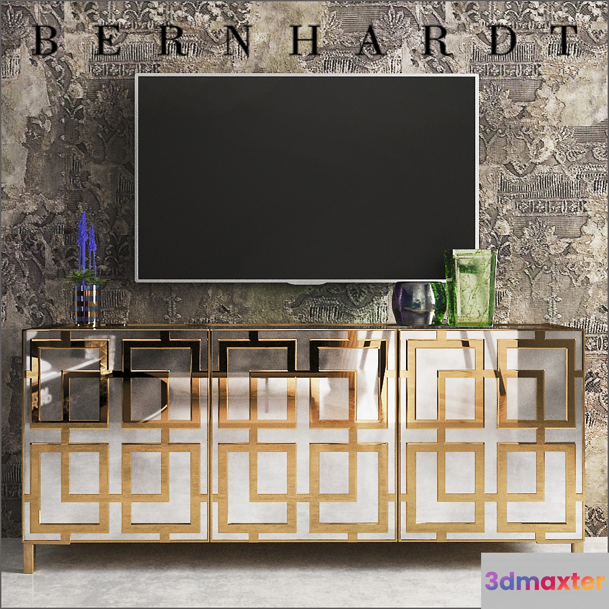 Bernhardt Soho Luxe Sideboard 3D Max