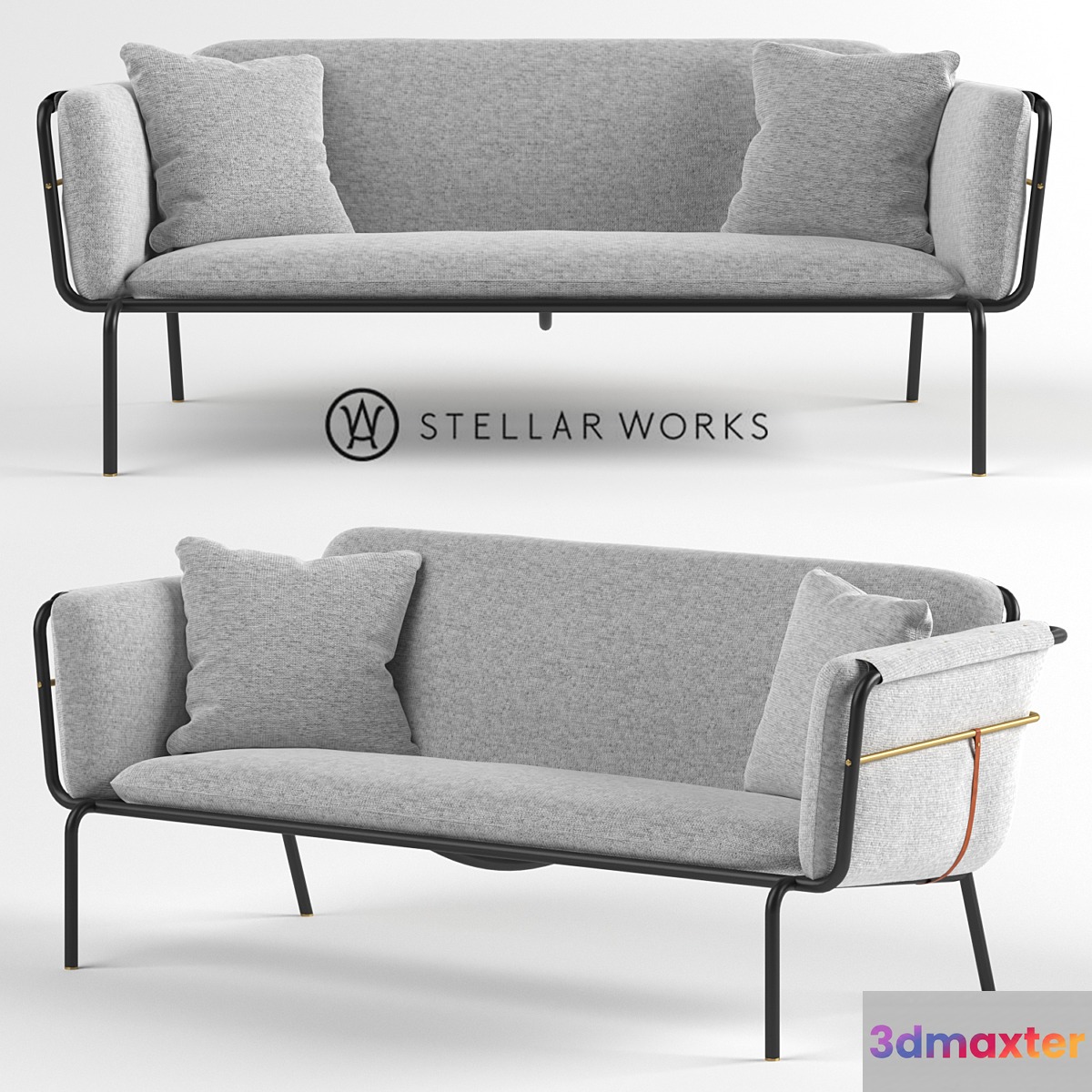 VALET LOVE SEAT 3D Max