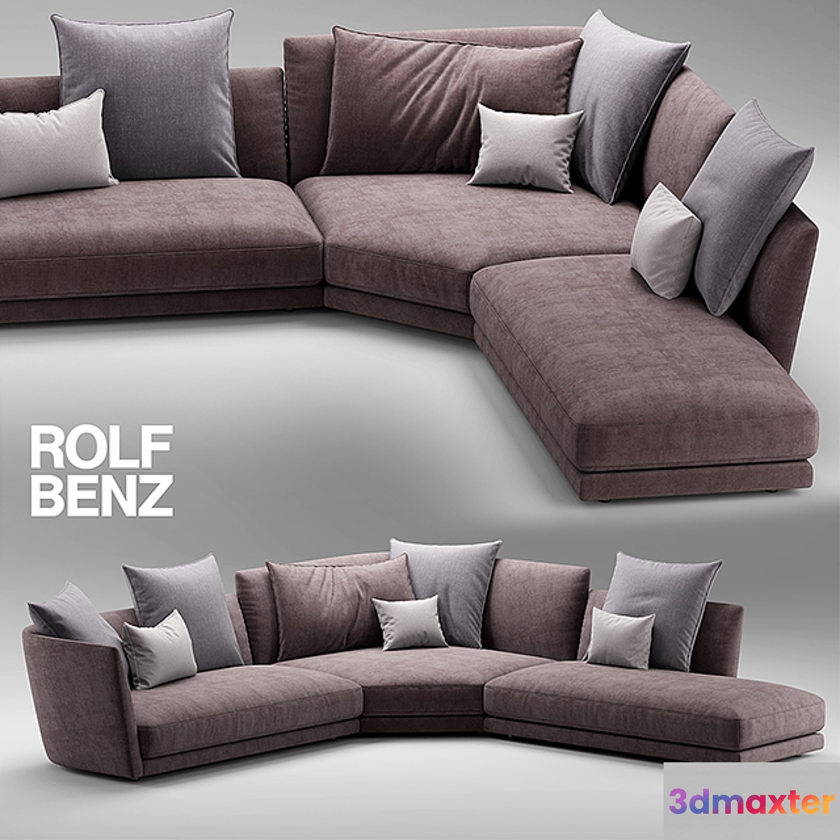 Sofa ROLF BENZ TONDO - No.3