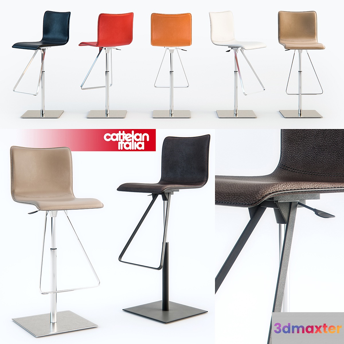 Cattelan Italia Toto stool