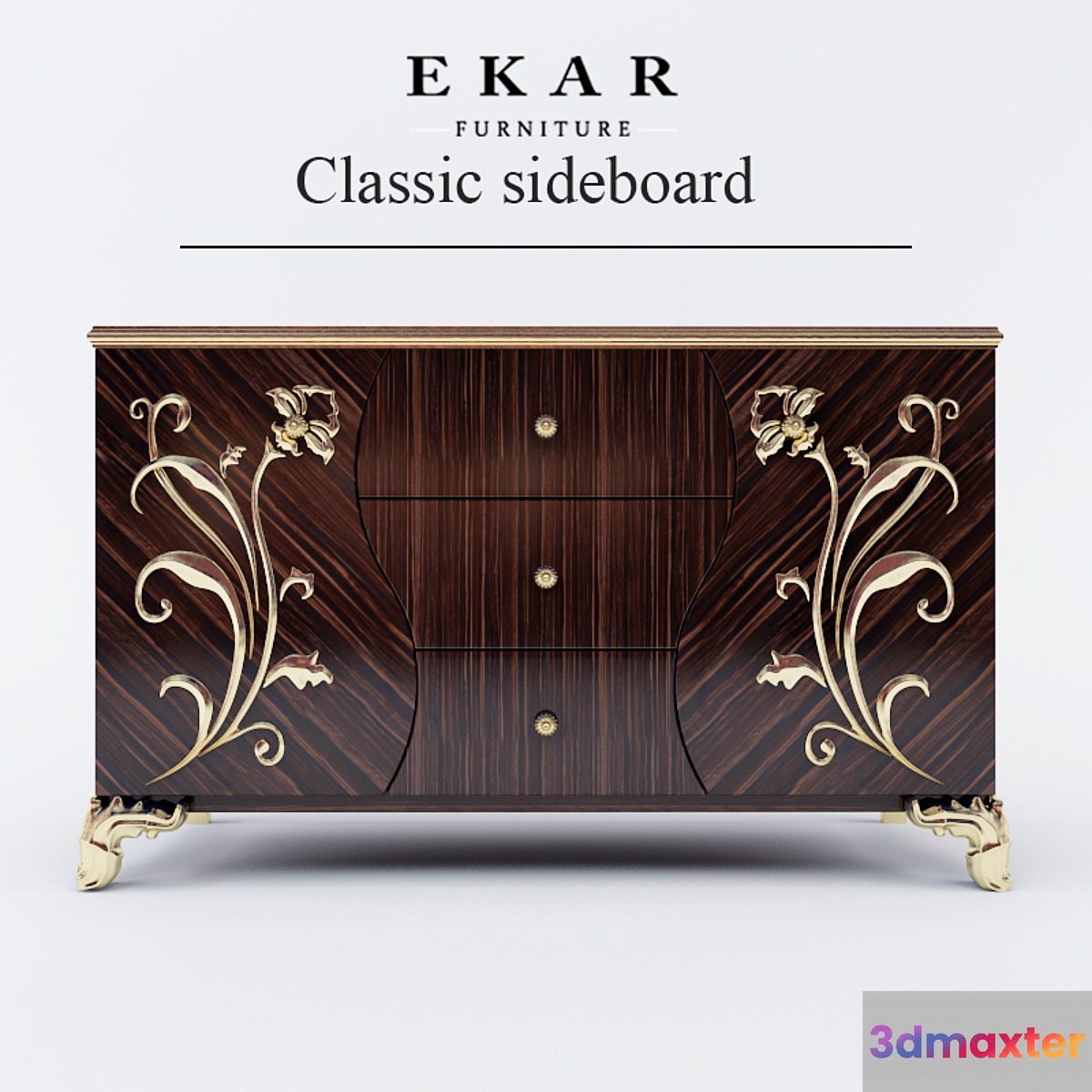 Ekar Classic sideboard 3D Max