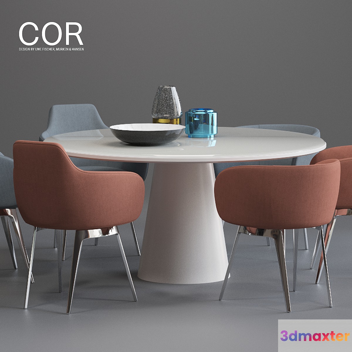 COR Roc chair and Conic Table - No.3