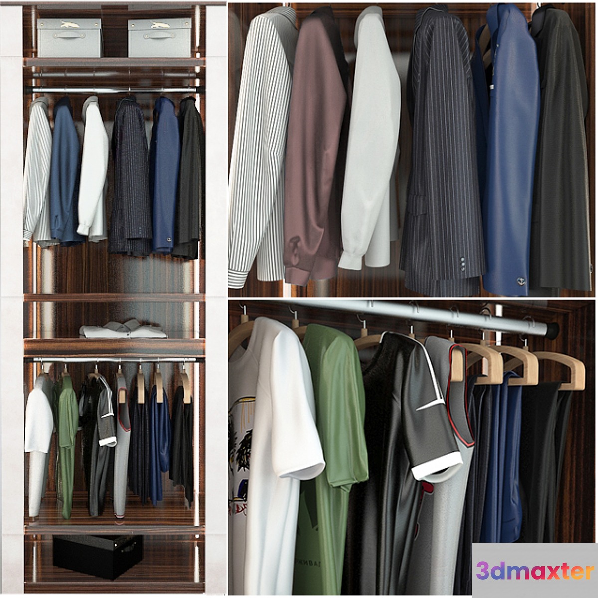 Wardrobe VENERE Capital collection segment A men's clothing