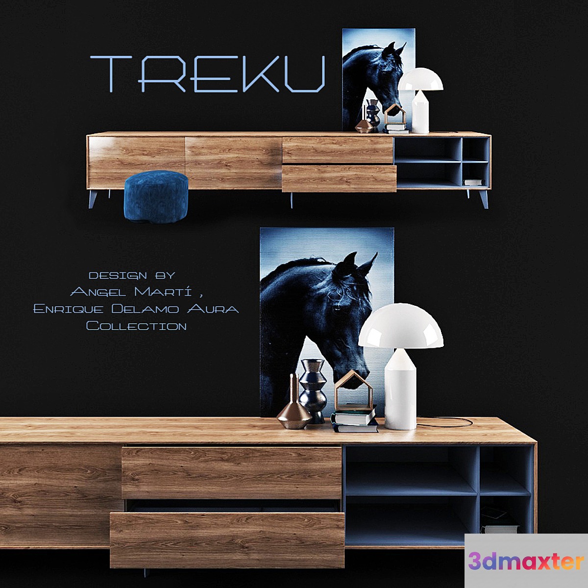 Wall storage _ AURA C5 _ TREKU - No.2
