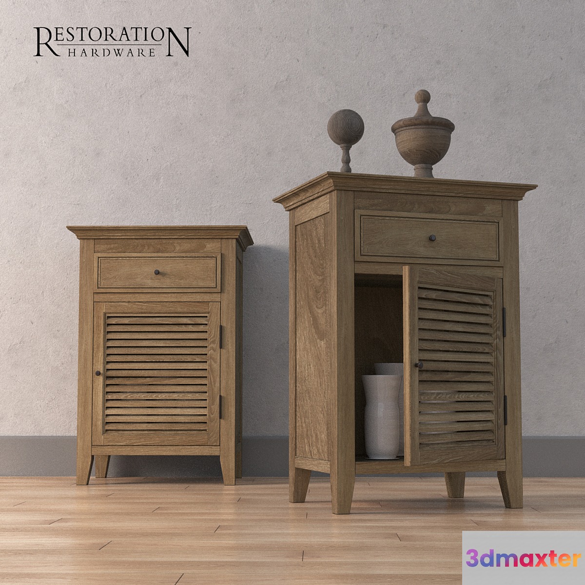 Restoration Hardware SHUTTER small cabinet