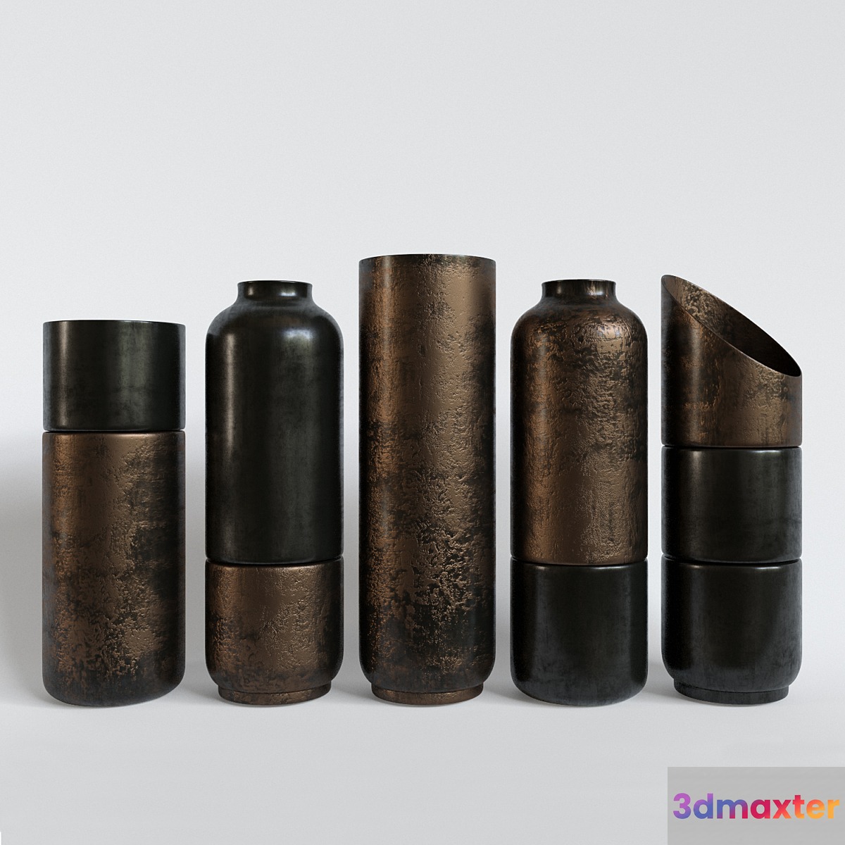 Vases 3D Max
