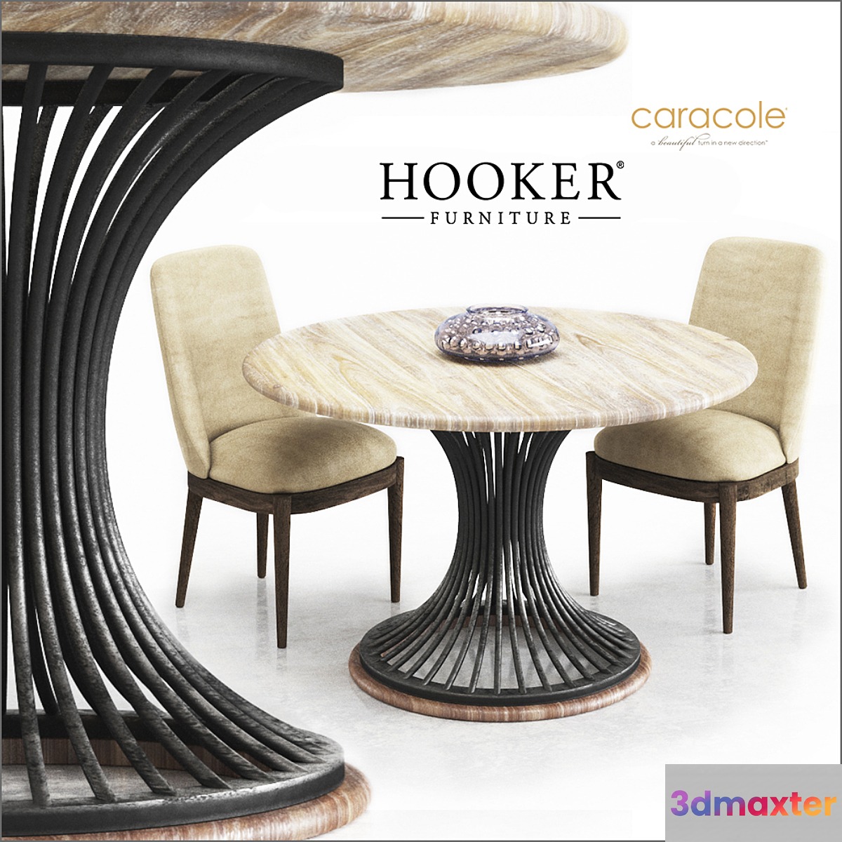 Hooker Furniture Studio Cinch Round Dining Table