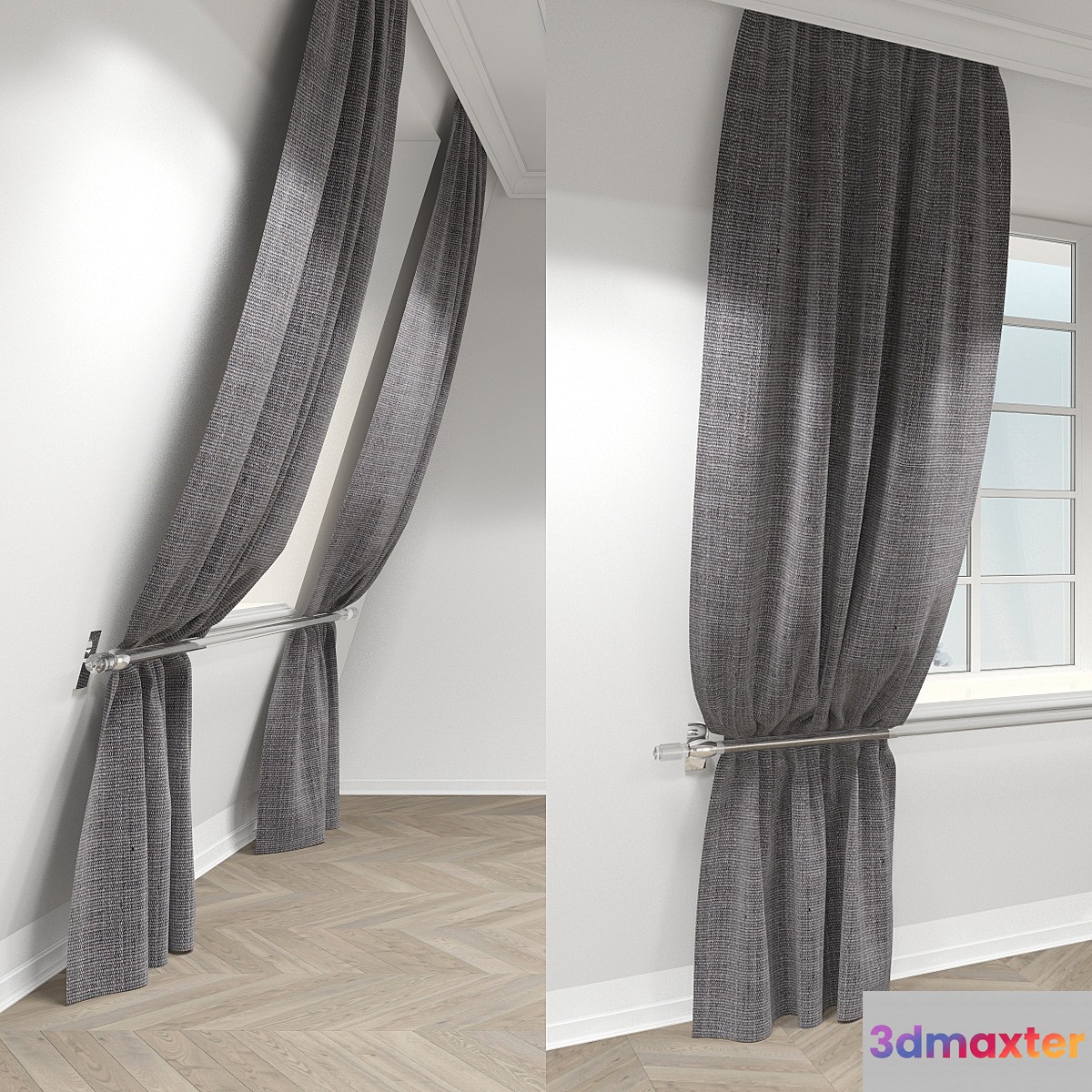 curtain with pickup - No.2