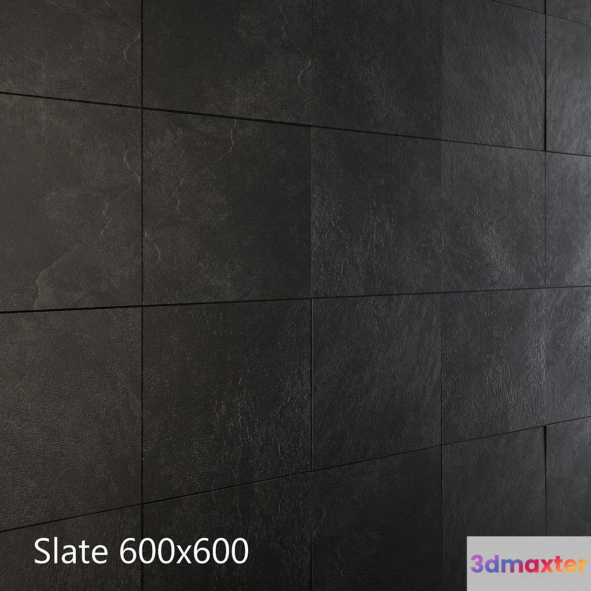 Black and gray slate
