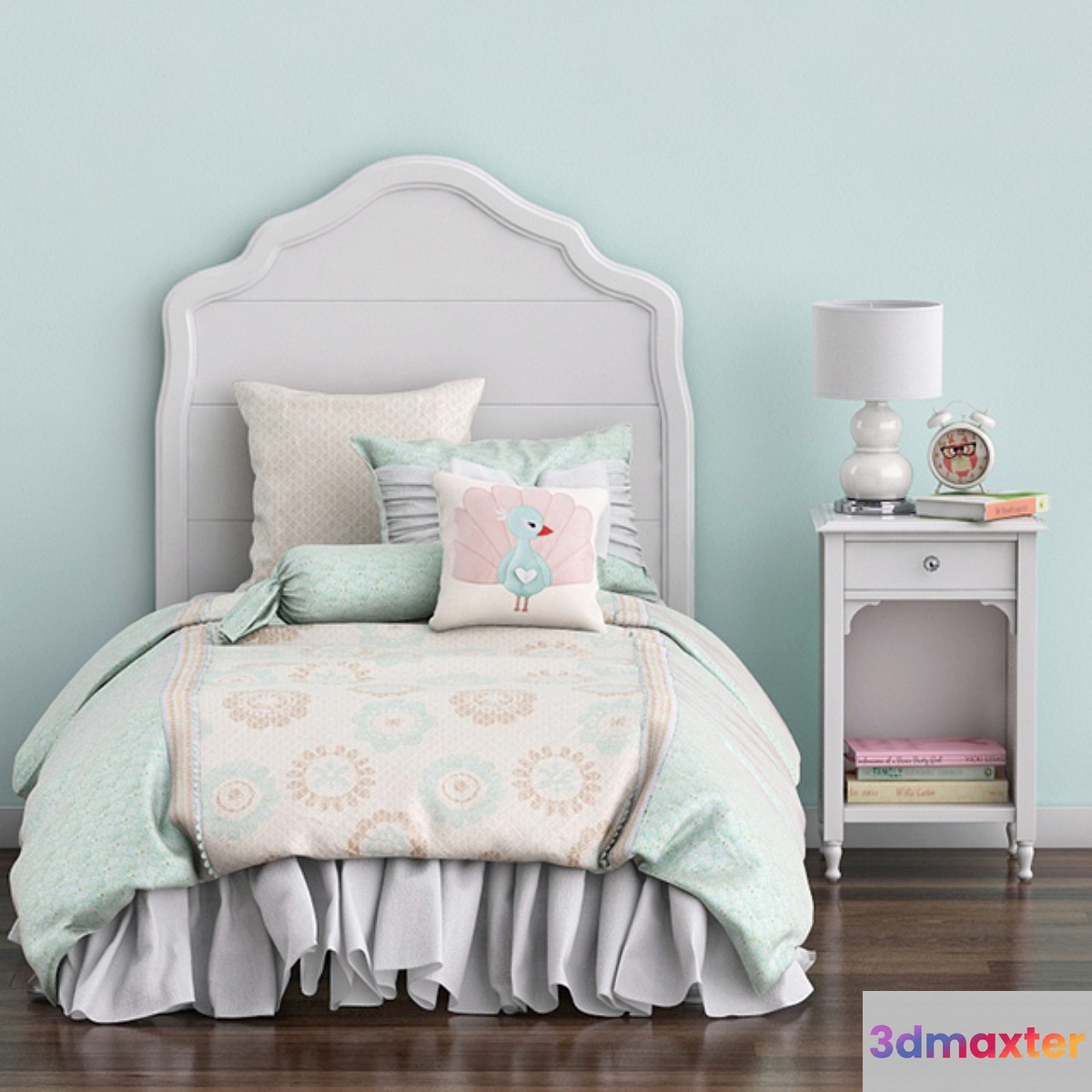 Baby bed and nightstand Juliette Pottery barn kids