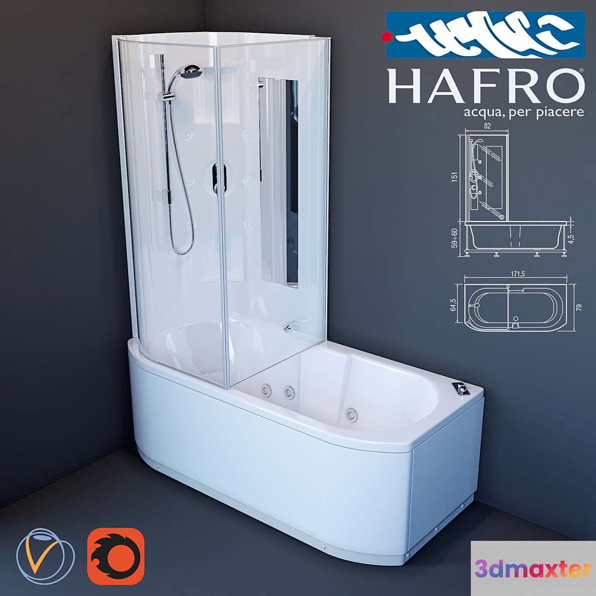 Bath Hafro Duo Box