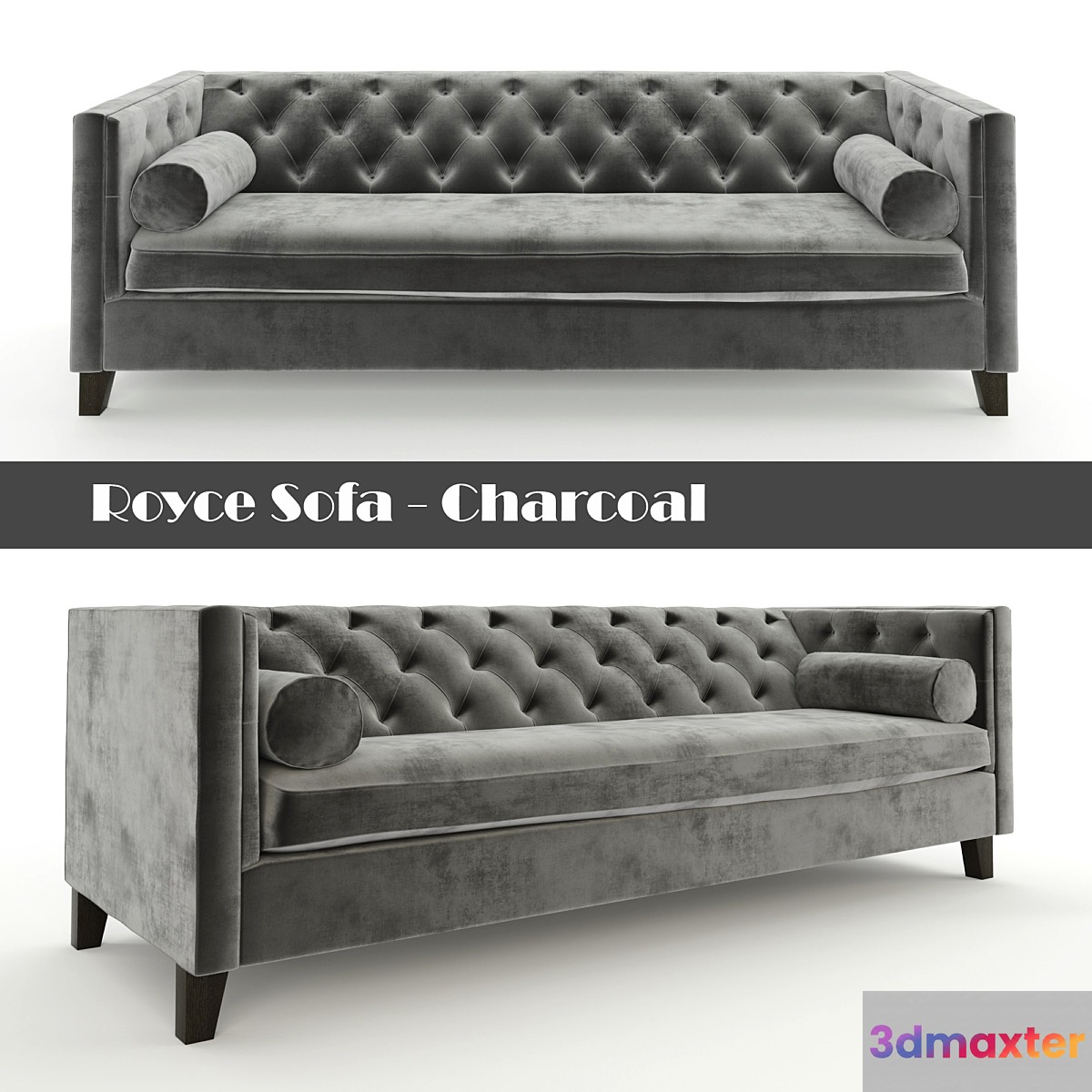 Royce Sofa - Charcoal