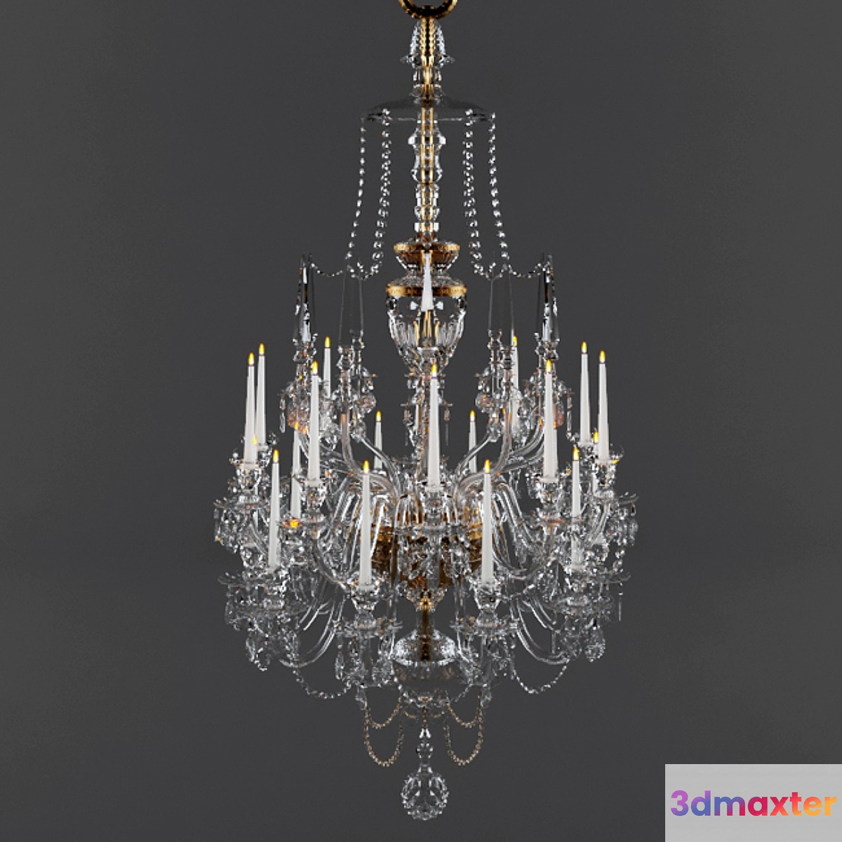 THE CLUMBER PARK CHANDELIER 3D Max