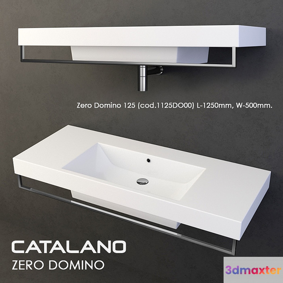 washbasin Catalano Zero Domino (set) - No.2