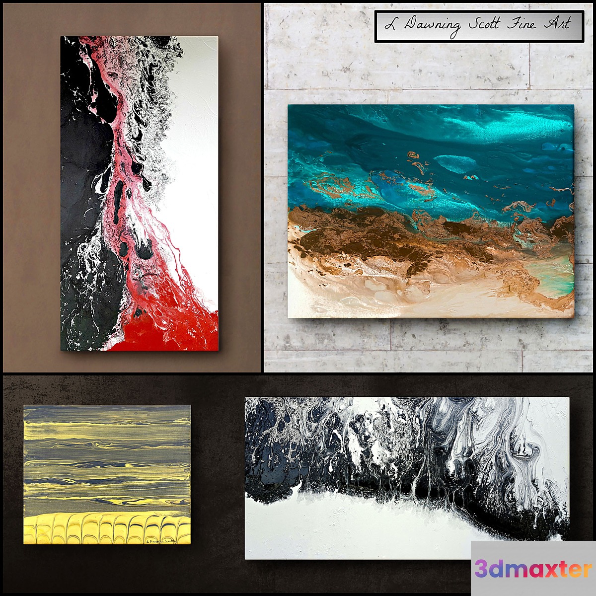 L Dawning Scott Fine Art - set 7