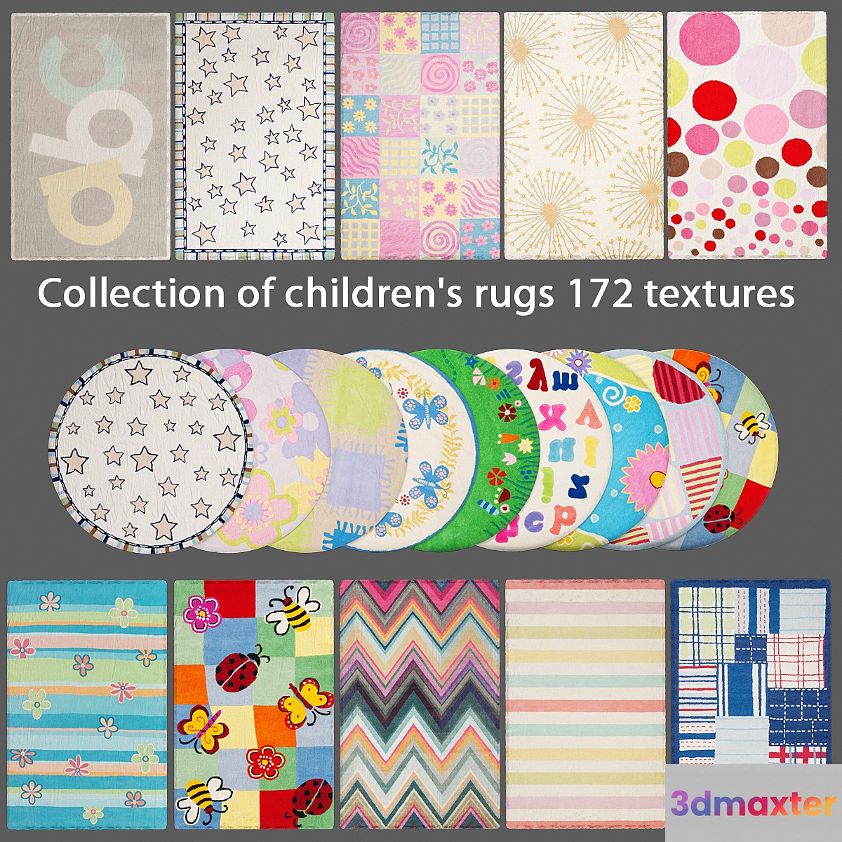 Collection of children's carpets 1 - No.3