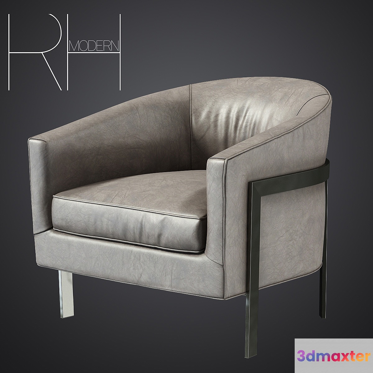 RH _ REGINALD LEATHER CHAIR - No.2