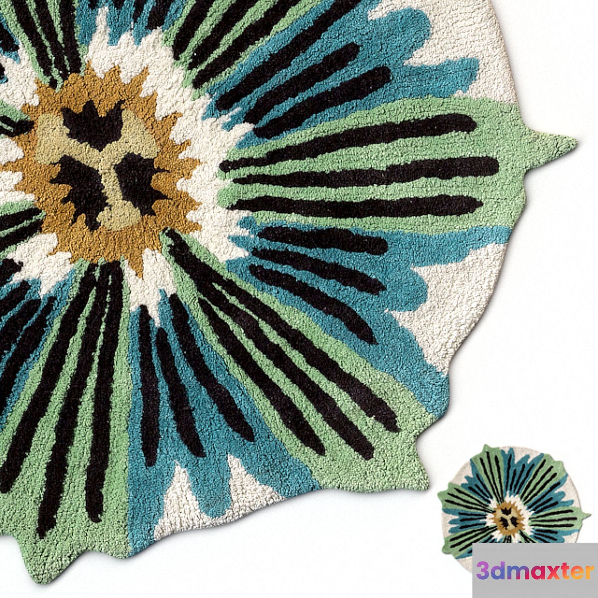Rug Missoni Home Anemones Sofia Bath Rug V3 3D Max