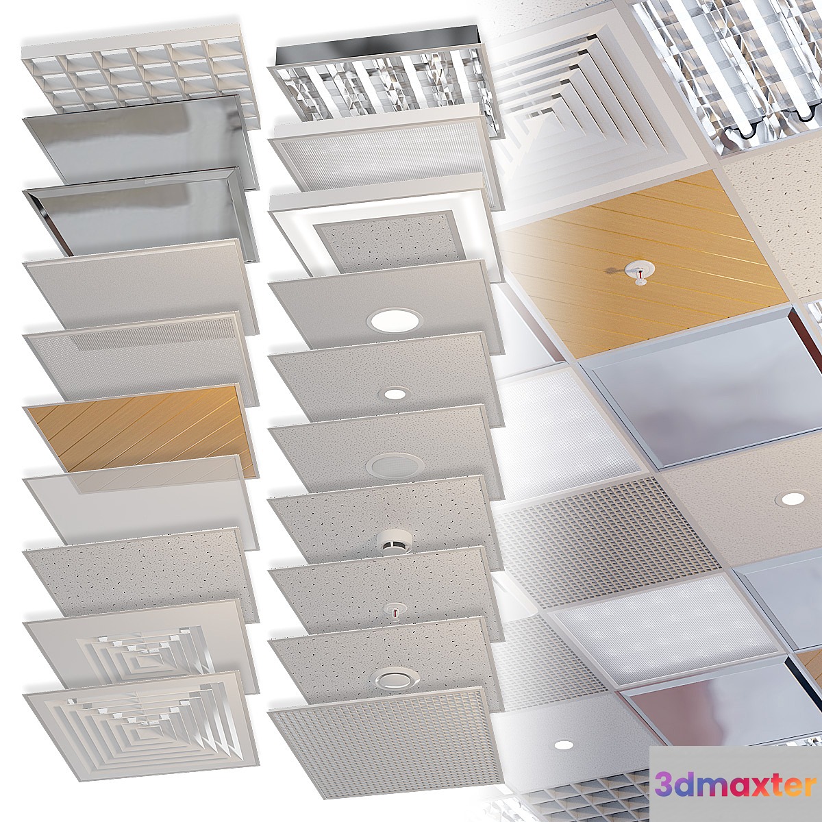 Set of elements for suspended ceiling Armstrong - No.2