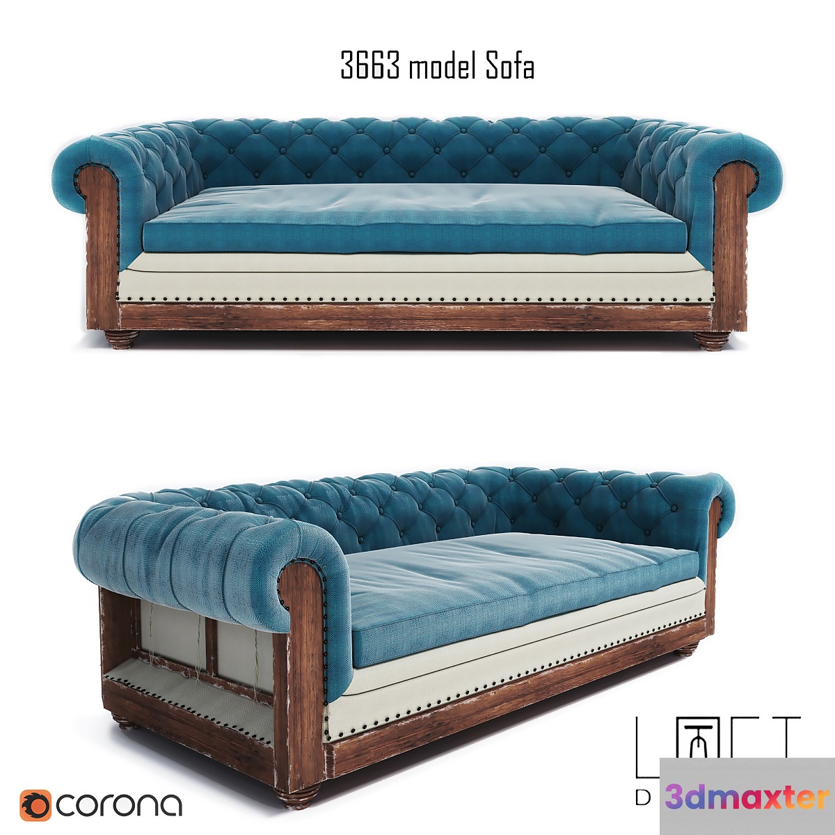 Loft design sofa 3663 - No.2