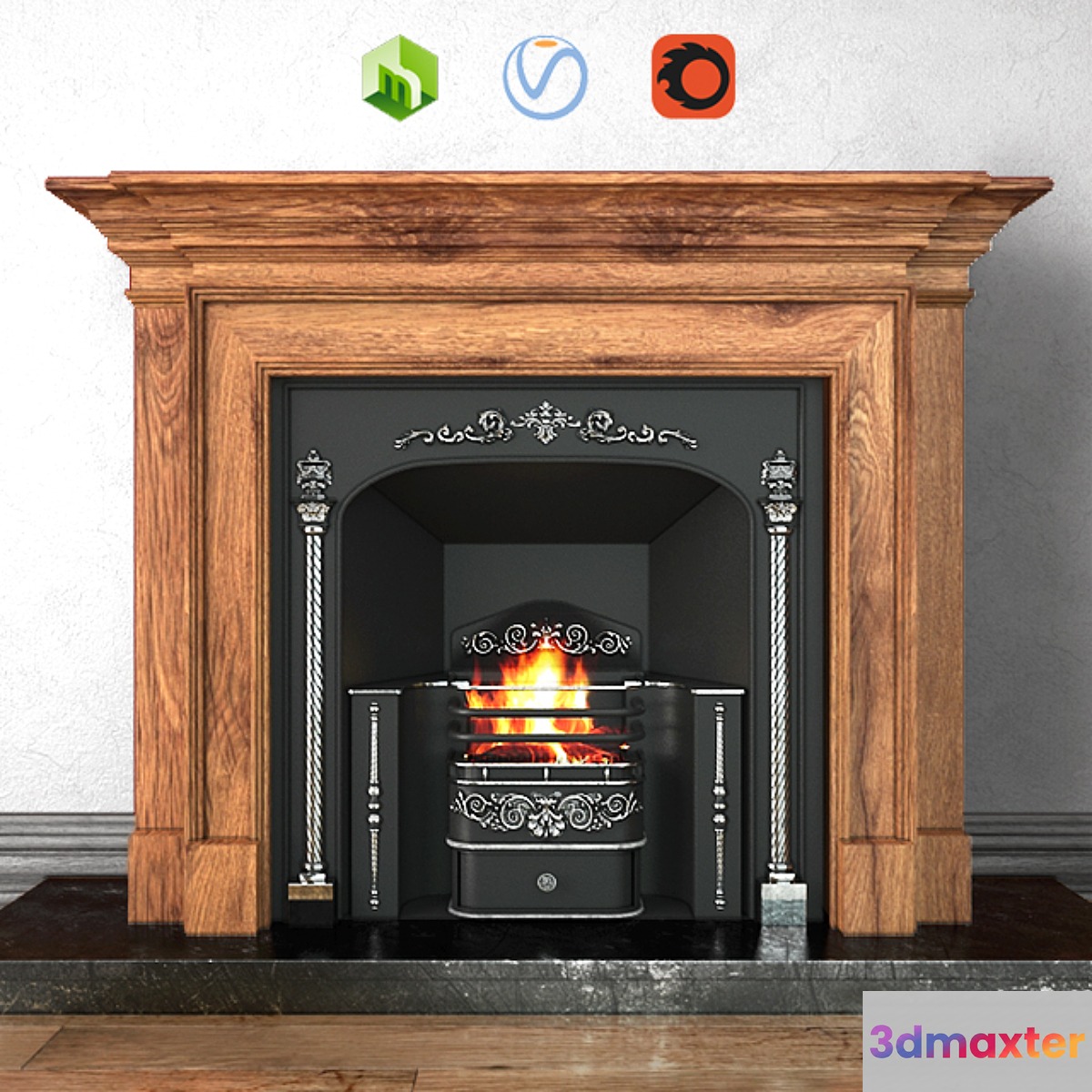 Fireplace Stovax - Regency hob grate - No.2