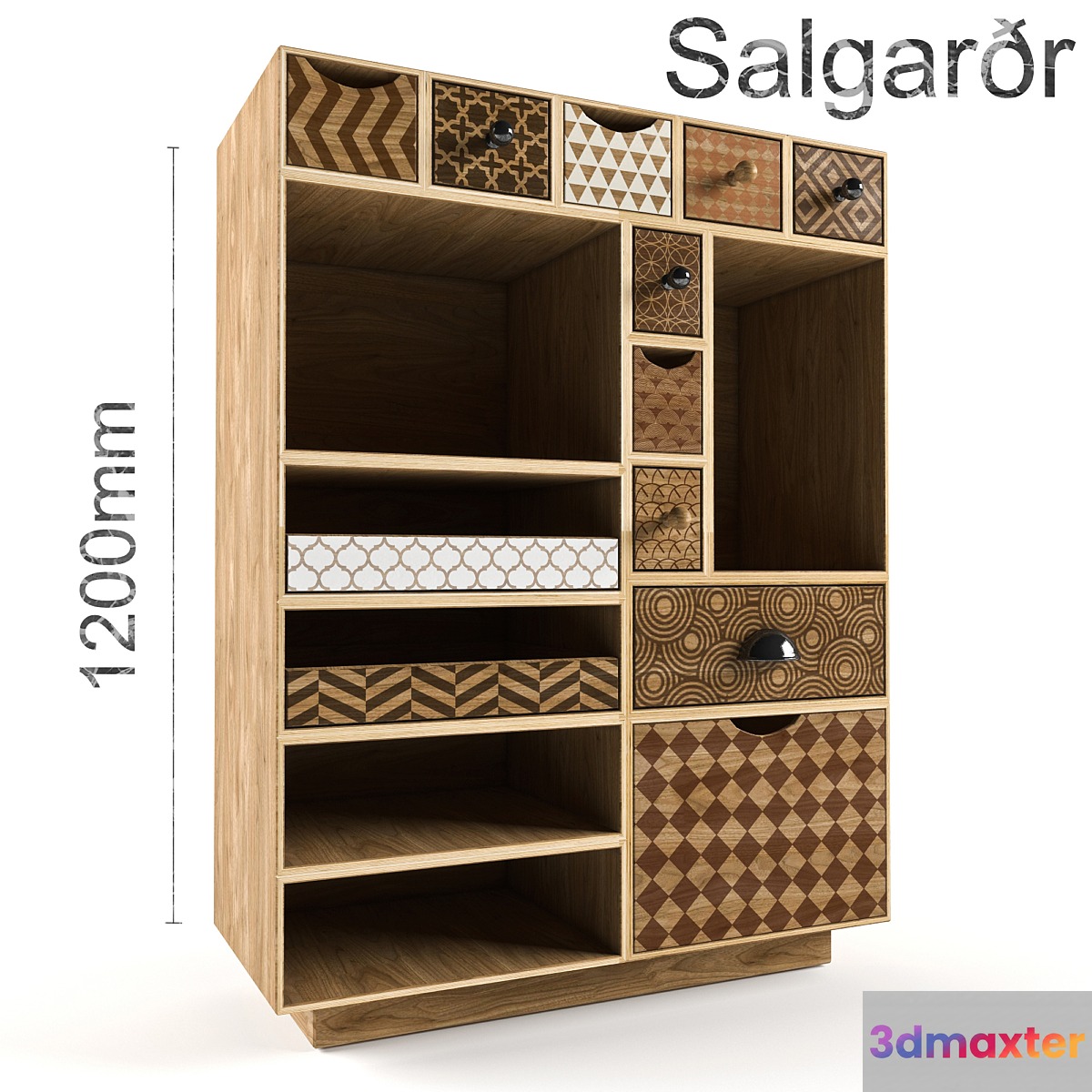 Salgarðr chest of drawers in the Scandinavian style