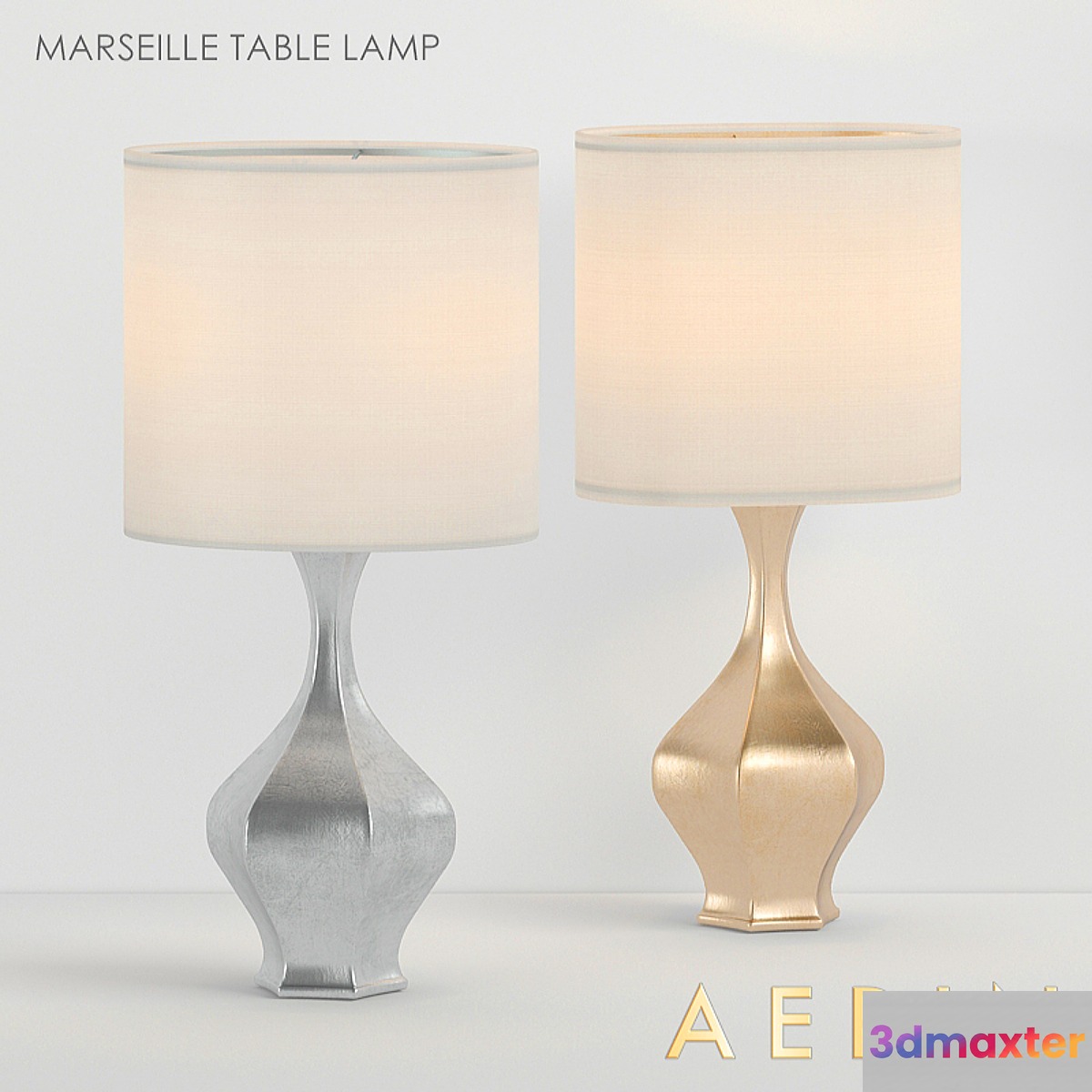Table lamp Aerin Marseille